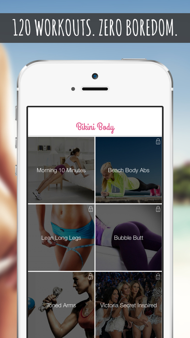 Toned - Sweat with Bikini Body Workouts & Guide screenshot 3