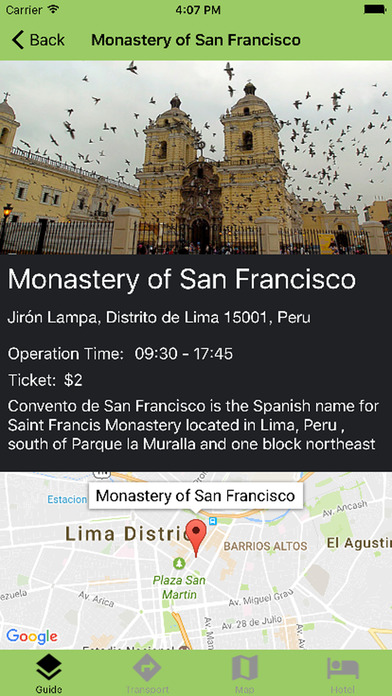 Lima Travel Guided screenshot 3
