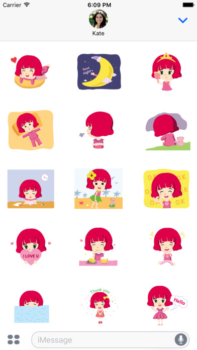 Shiny Princess Animated Stickers screenshot 2