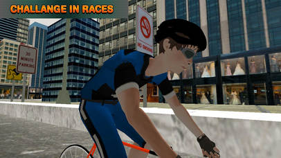 Crazy Bicycle Street Rider Pro screenshot 2