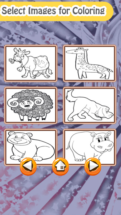Animal Coloring Pages Drawing book with animals screenshot 2