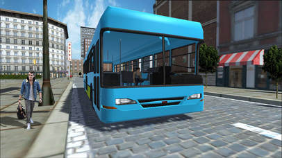 Metro City Bus Public Transport Driving Simulation screenshot 4