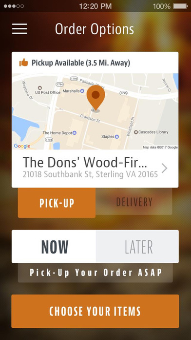 The Dons' Wood-Fired Pizza screenshot 2