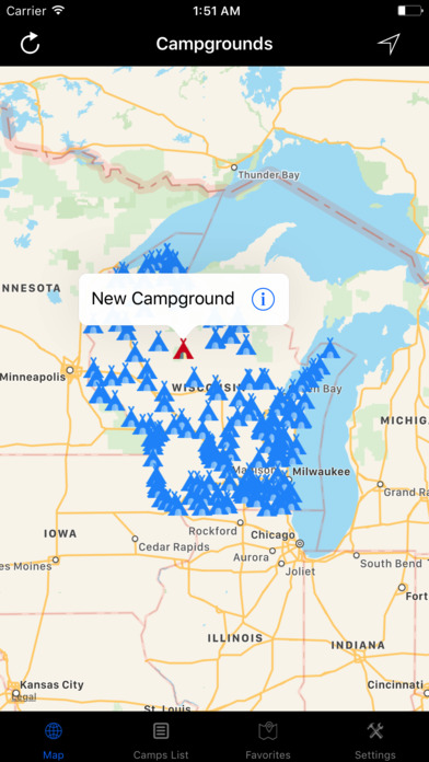 Wisconsin & Minnesota Camps RV screenshot 3