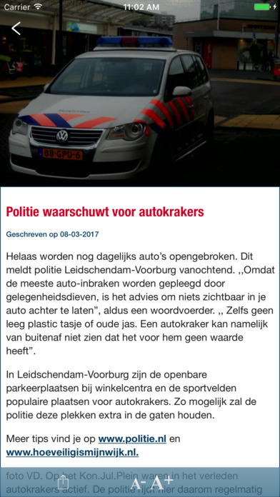 Voorburgs Dagblad screenshot 3