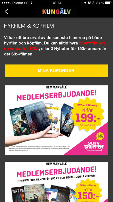 Spel Godis & Film i Kungälv screenshot 4