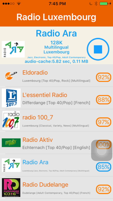 Radio Luxembourg - Radio Lëtzebuerg screenshot 4