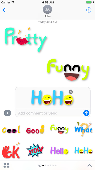 Funny Text Sticker screenshot 2