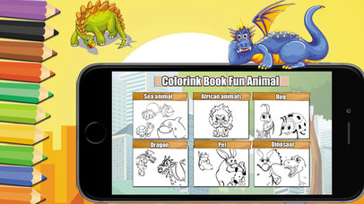 Kids Coloring Book : Fun Animal screenshot 2