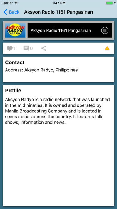 Philippines Radio Online screenshot 2