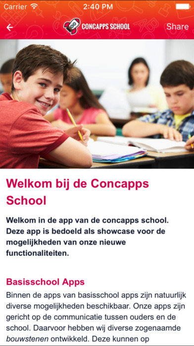 Concapps School screenshot 4