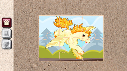 Cute Ponies & Unicorns Jigsaw Puzzles For Kids screenshot 3