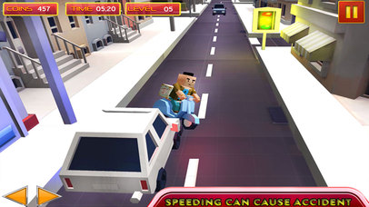 Pizza Delivery VS Police Chase screenshot 4