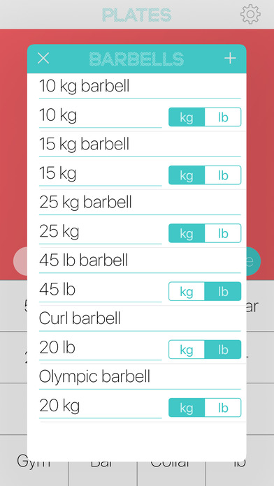 Plates Barbell Calculator screenshot 4