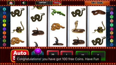 Snake Casino Slot screenshot 2