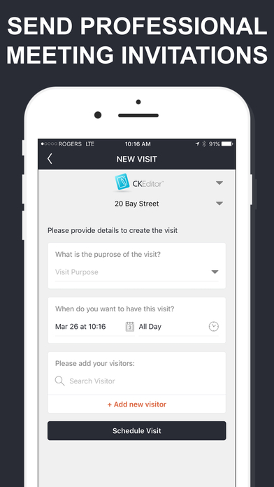 VZPass - Registration App screenshot 2