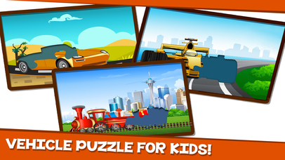 Car Games for kids - Cars Trains jigsaw Puzzles screenshot 4