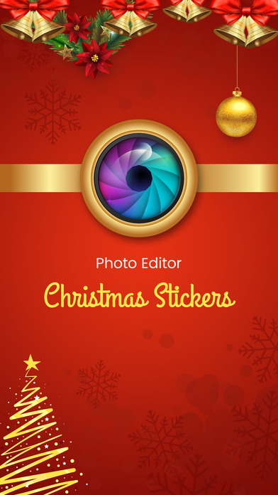 Christmas Stickers - FREE Photo Editor screenshot 2
