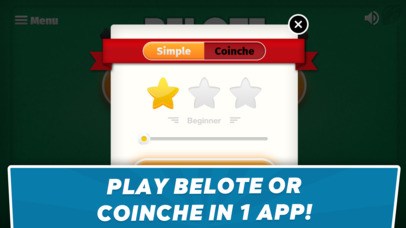 Belote Coinche - card game screenshot 2