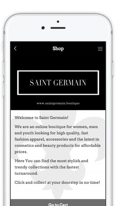 Saint Germain Boutique screenshot 2