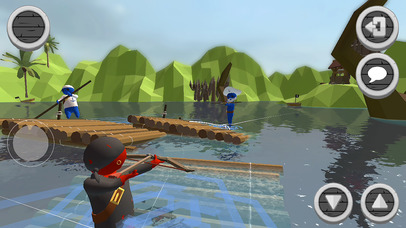 Stupid Raft Battle Simulator - Multiplayer screenshot 2