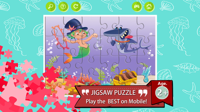 Under Sea Animals Magic Jigsaw Puzzle Games screenshot 2