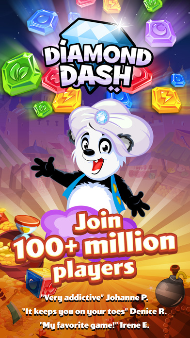 Screenshots of Diamond Dash for iPhone