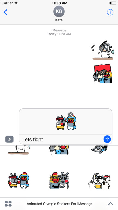 Animated Sports Stickers For iMessage screenshot 3