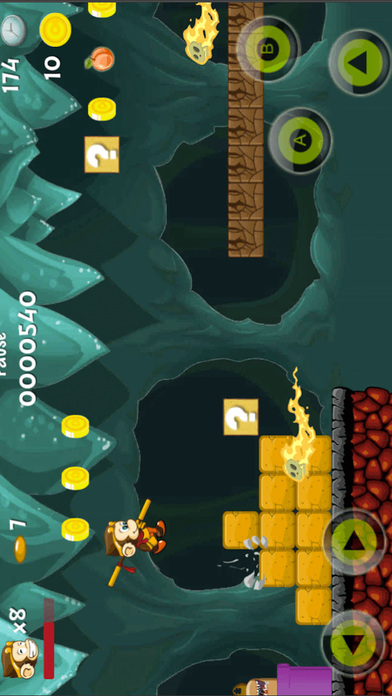 Jump Kong Hero Craft World screenshot 2