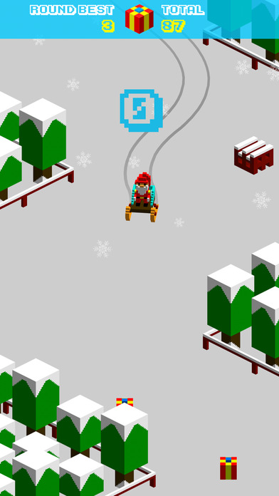 滑雪大作战 - 单机漂移滑雪竞技游戏 screenshot 2