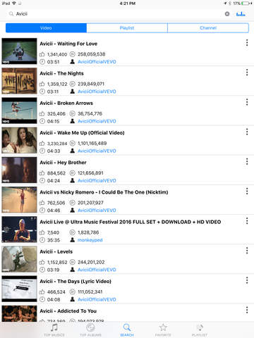 Video Tube - Music Player & Streamer for YouTube screenshot 4