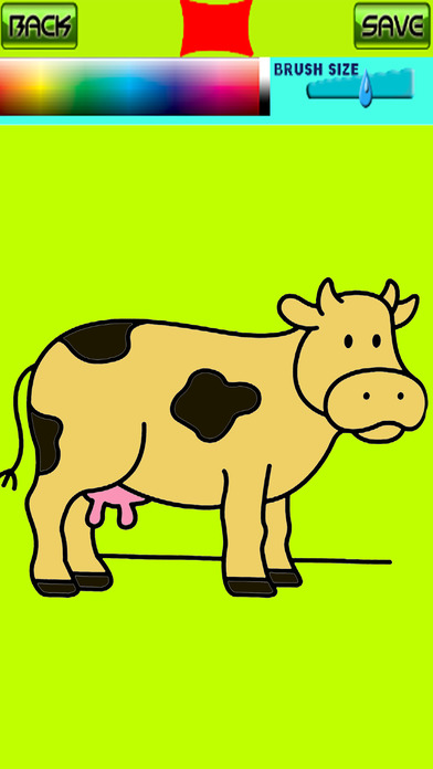 Cartoon Coloring Draw Book Cows Version screenshot 2