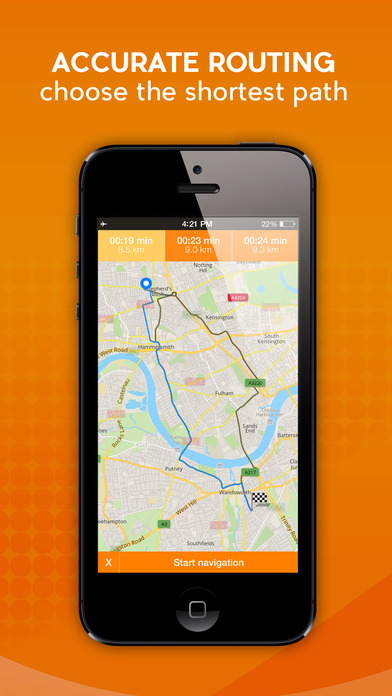 Wiltshire, UK - Offline Car GPS screenshot 2