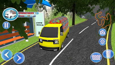 School Van Drive Hillside Pro screenshot 2