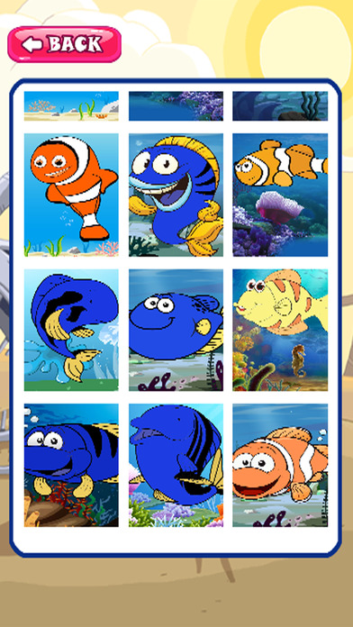 Sea Fish Puzzle Games And Jigsaw Preschool screenshot 2
