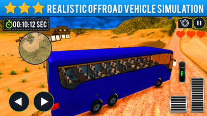 Offroad Bus Driving Sim-ulator 2017 screenshot 4