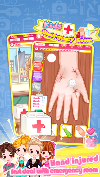 Kids Emergency Room - doctor games screenshot 2