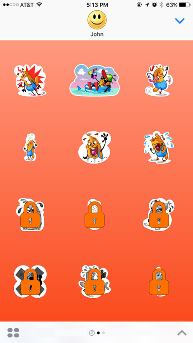 Mad Beaver with his Friends Stickers screenshot 3