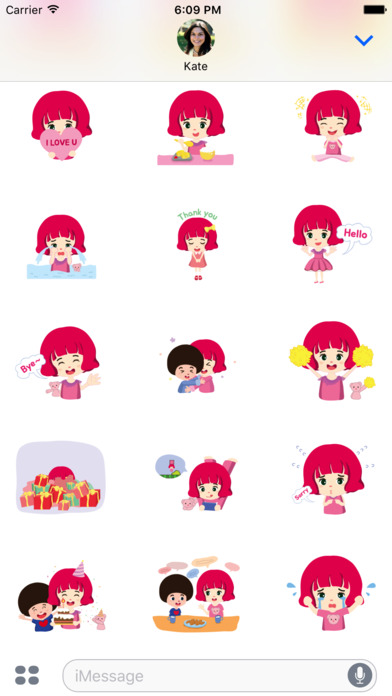 Shiny Princess Animated Stickers screenshot 3