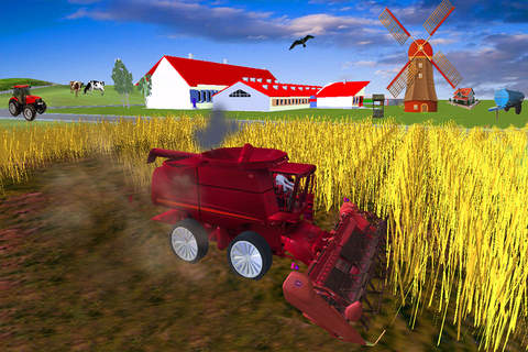 VR Classic Modern Tractor Drive 3D screenshot 2