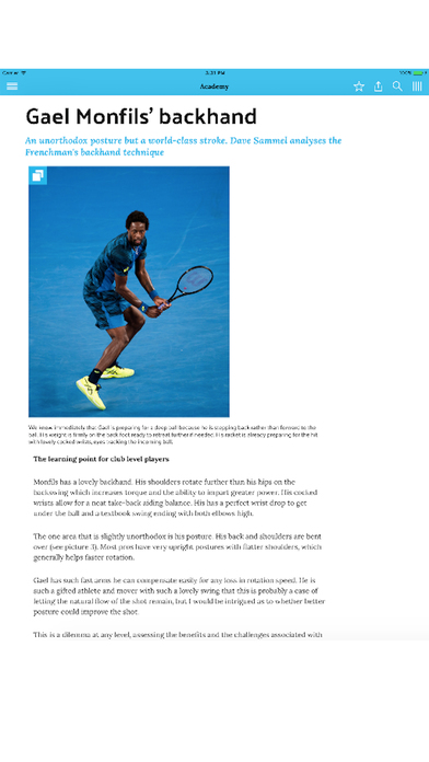 Tennishead Magazine screenshot 4