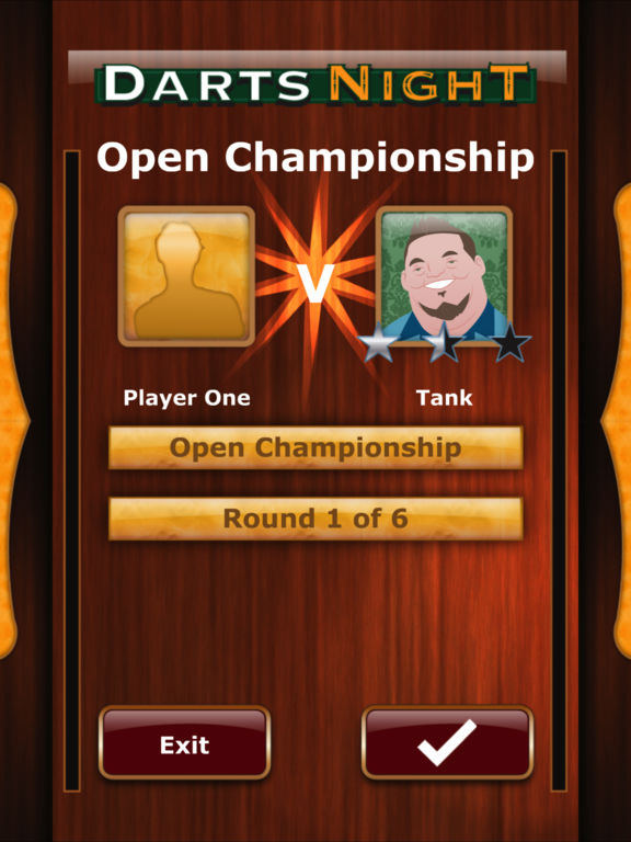 Galaxy Darts Night для iPad