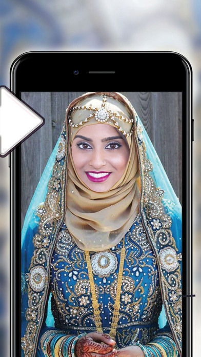 Wedding Hijab Photo Montage - Free Face Decorator screenshot 3