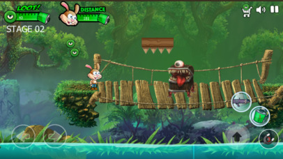 little rabbit shooting monster in the island screenshot 3
