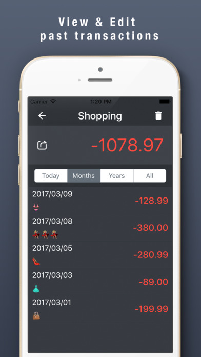 Control Money Book+Daily Spending Expense Tracker. screenshot 4