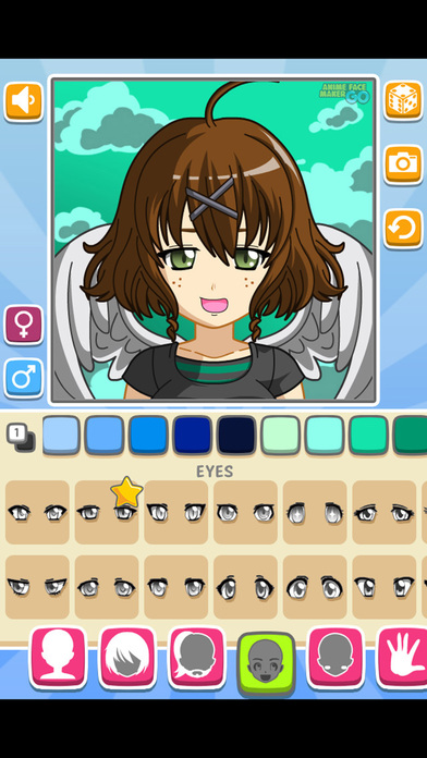 Anime Face Maker GO screenshot 2