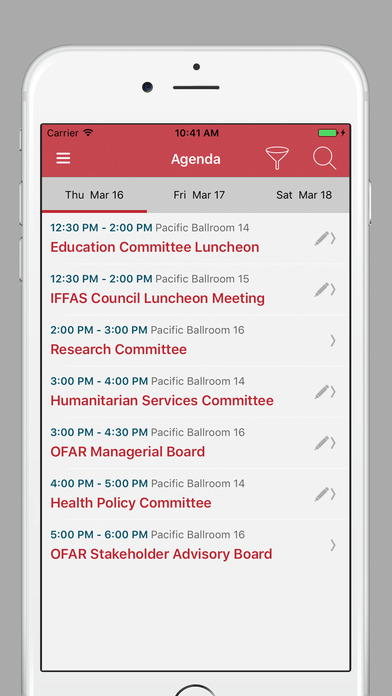 AOFAS Meetings screenshot 3