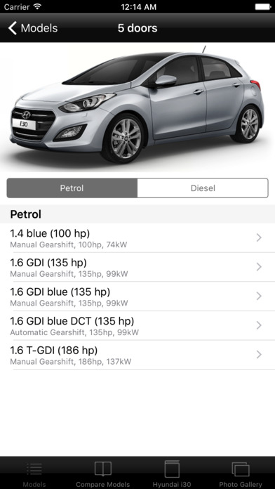 Specs for Hyundai i30 facelift 2015 edition screenshot 2