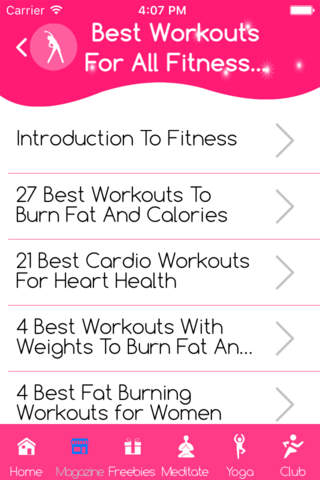 Crazy abs and cardio home workout screenshot 2