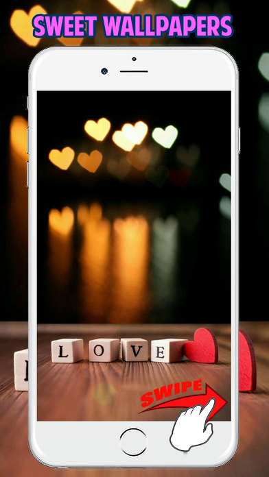 Cute Wallpapers for Valentine's Day Sweet Images screenshot 3